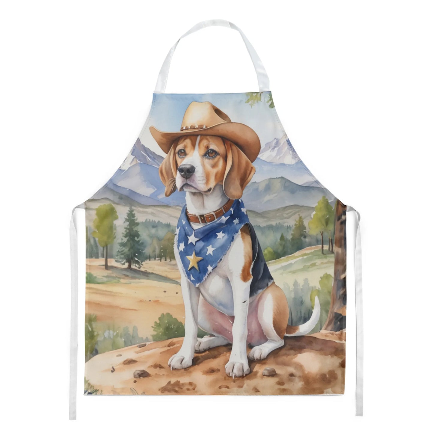 Cowboy Welcome Apron - Size: LARGE | Pack Of: 1 | Collection name: Cowboy welcome