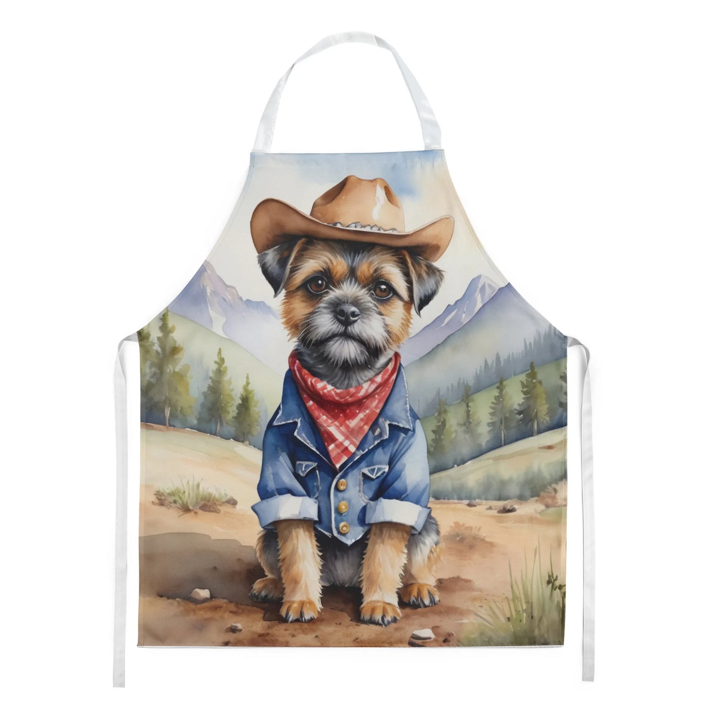 Cowboy Welcome Apron - Size: LARGE | Pack Of: 1 | Collection name: Cowboy welcome