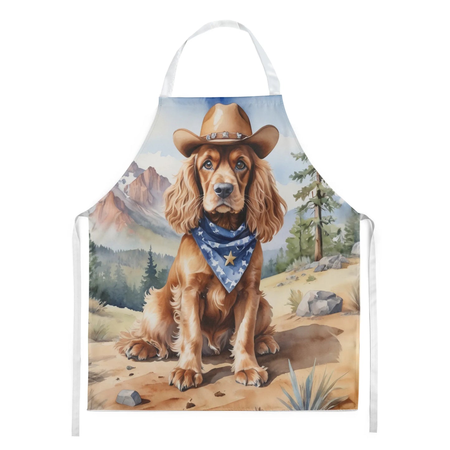 Cowboy Welcome Apron - Size: LARGE | Pack Of: 1 | Collection name: Cowboy welcome