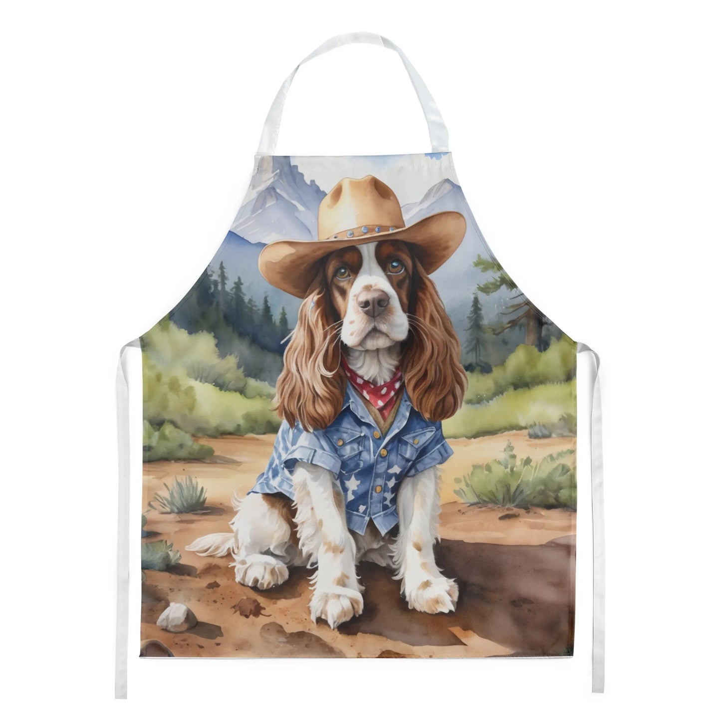 Cowboy Welcome Apron - Size: LARGE | Pack Of: 1 | Collection name: Cowboy welcome