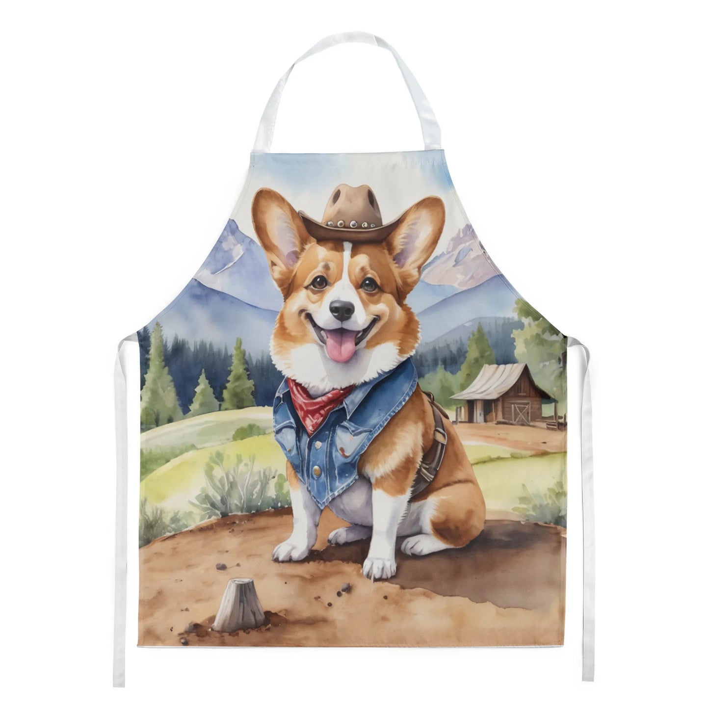 Cowboy Welcome Apron - Size: LARGE | Pack Of: 1 | Collection name: Cowboy welcome