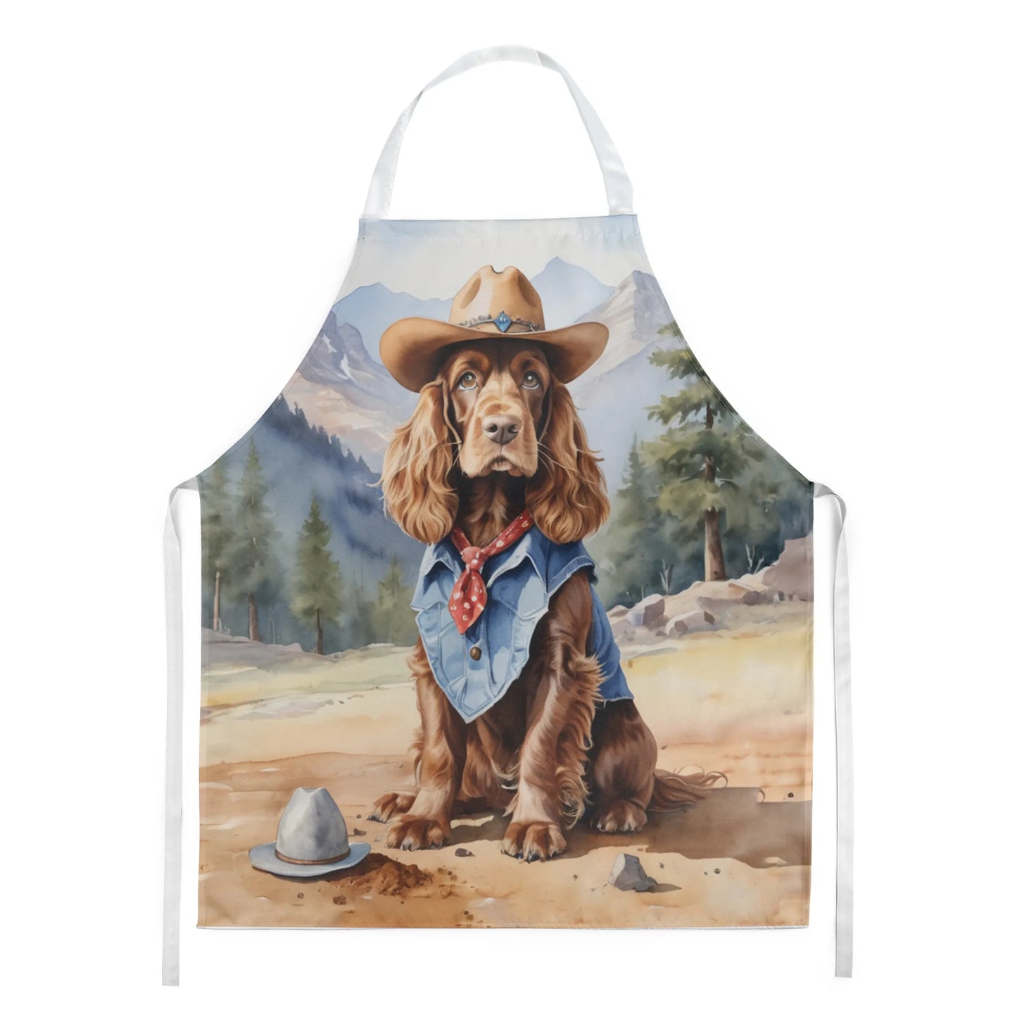 Cowboy Welcome Apron - Size: LARGE | Pack Of: 1 | Collection name: Cowboy welcome