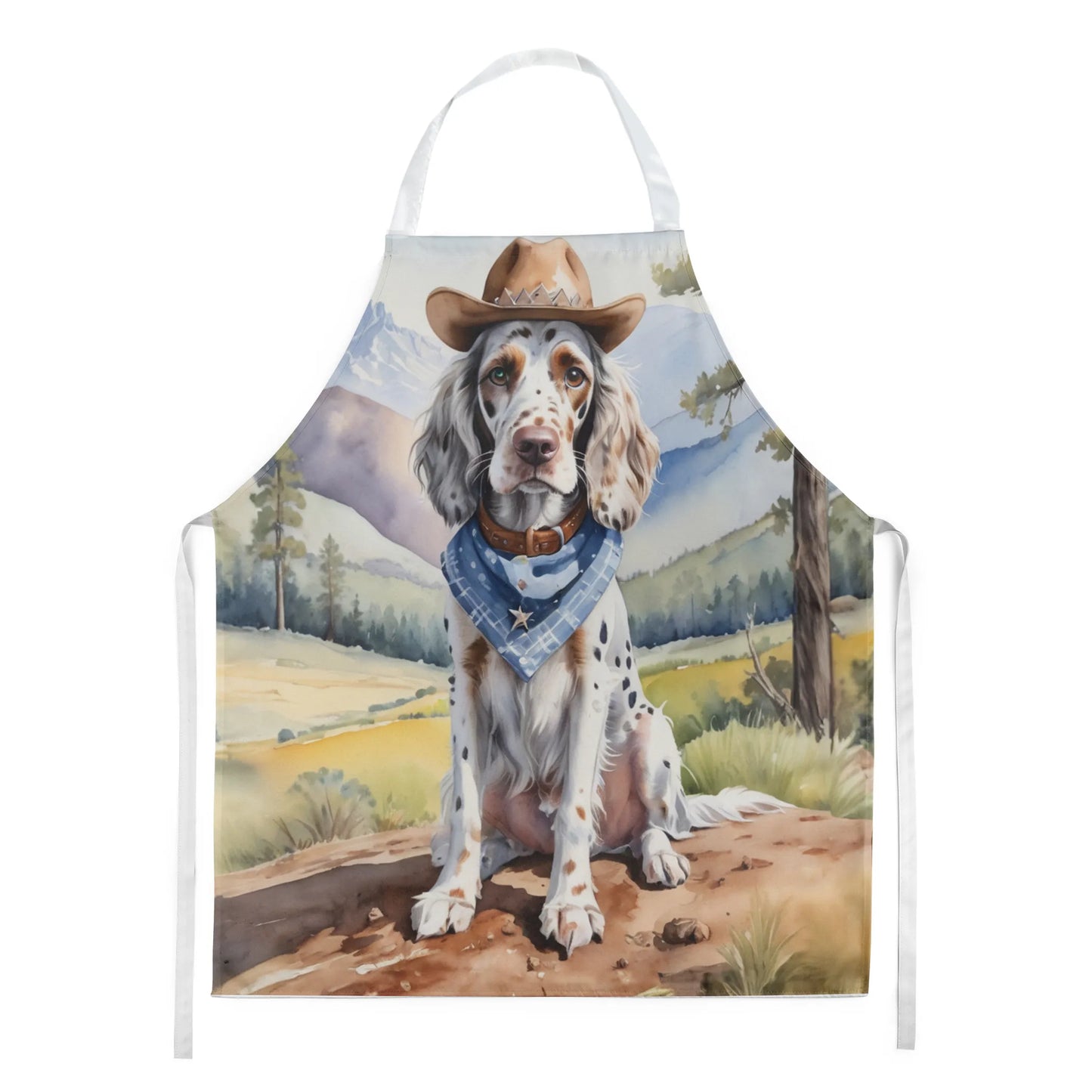 Cowboy Welcome Apron - Size: LARGE | Pack Of: 1 | Collection name: Cowboy welcome