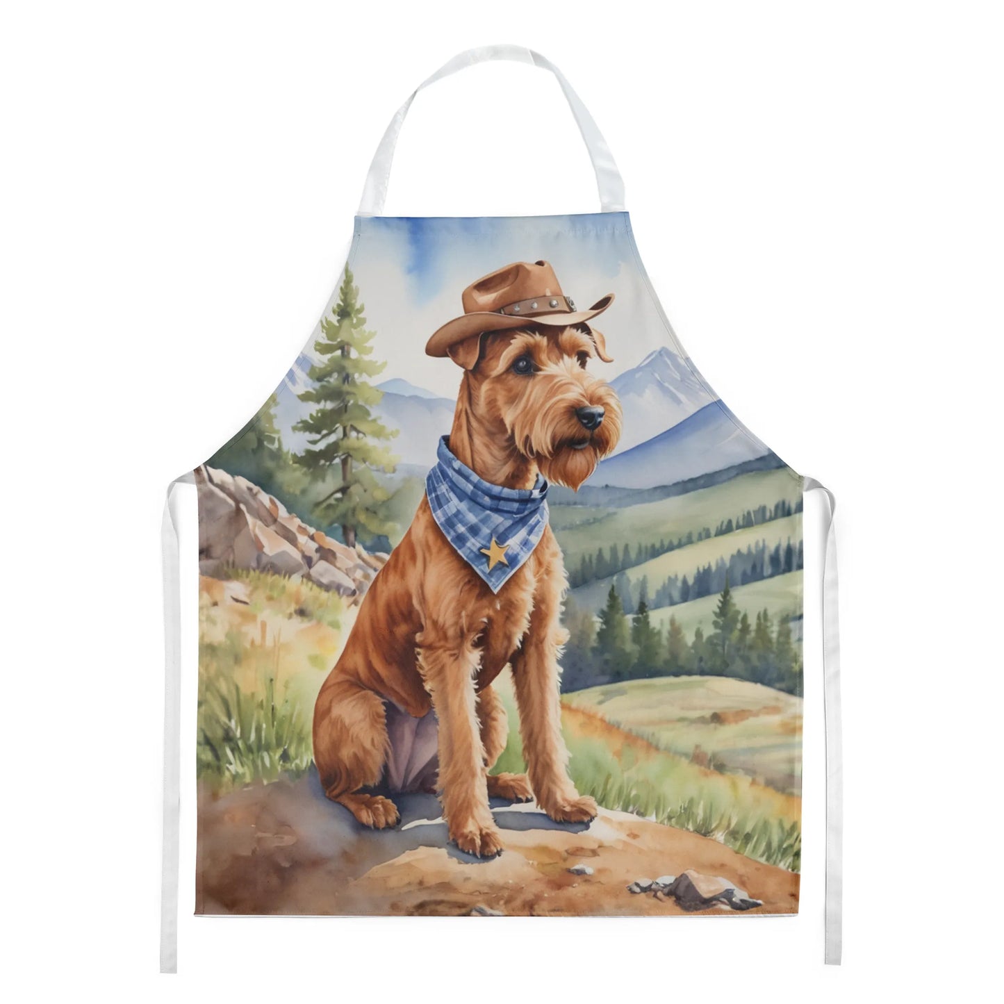 Cowboy Welcome Apron - Size: LARGE | Pack Of: 1 | Collection name: Cowboy welcome