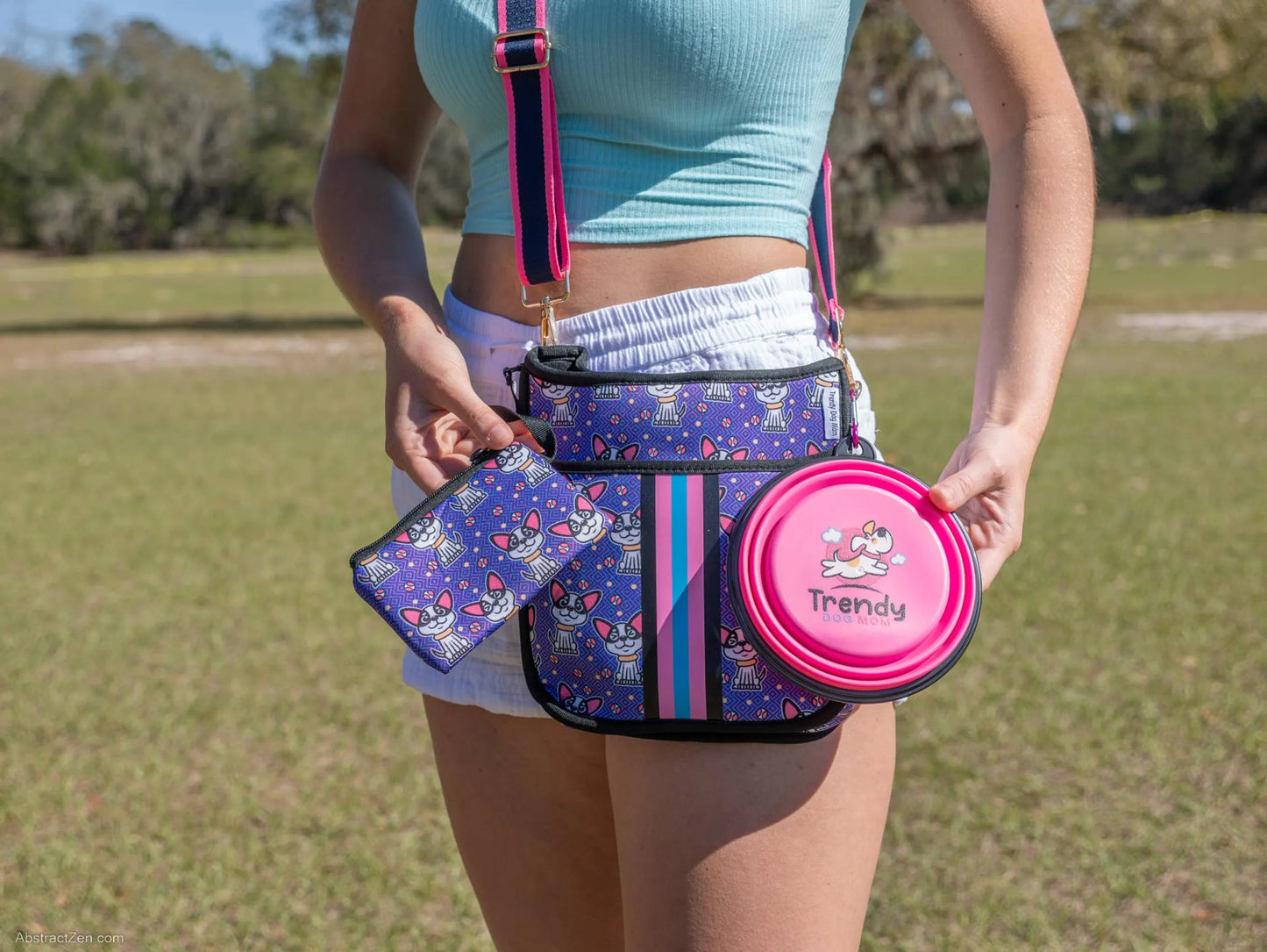 Chi-Wowza Chihuahua Dog Walking Bag Set