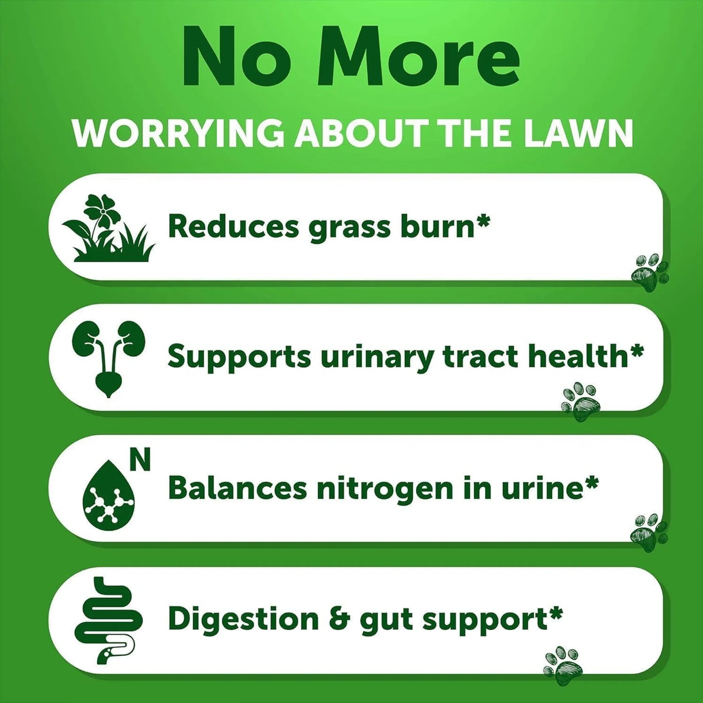 Grass Burn Spot Chews for Dogs
